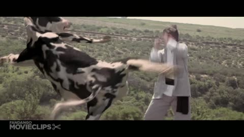 Kung pow Enter the fist 45 movie clip cow fight 2002