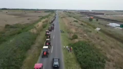 Serbia Farmer Protest
