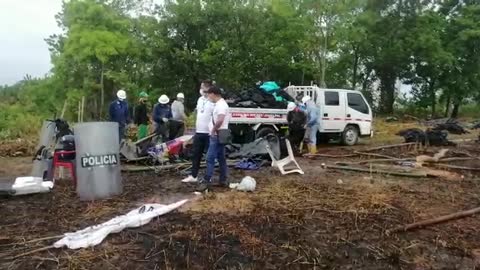 14 capturados tras desalojo en predio de Ecopetrol, en Barrancabermeja