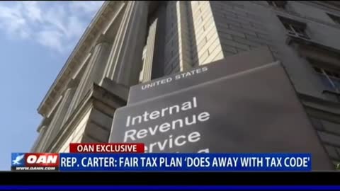 Rep.Carter backs bill to repeal the tax code!