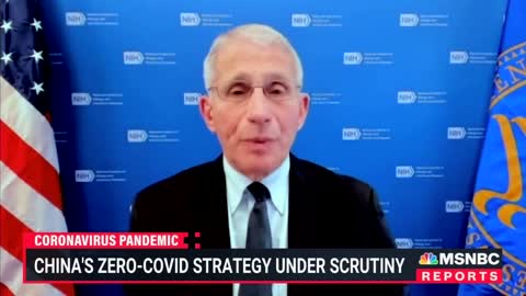 Fauci: "You use lockdowns to get people VACCINATED."