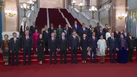 Vladimir Vladimirovich arrived at the Great Hall of the People in Beijing