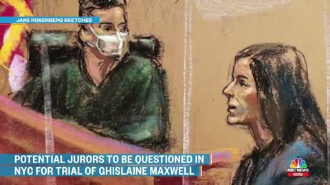 Epstein Madam Ghislaine Maxwell Appears In Court, Jury Selection For Sex Trafficking Case Begins