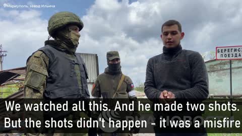 Ukraine War - Prisoner of war Ivan Syritsa testifies to Russian investigators