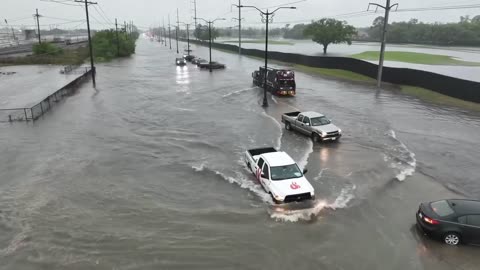 Man Made FLASH FLOODING - in New Orleans