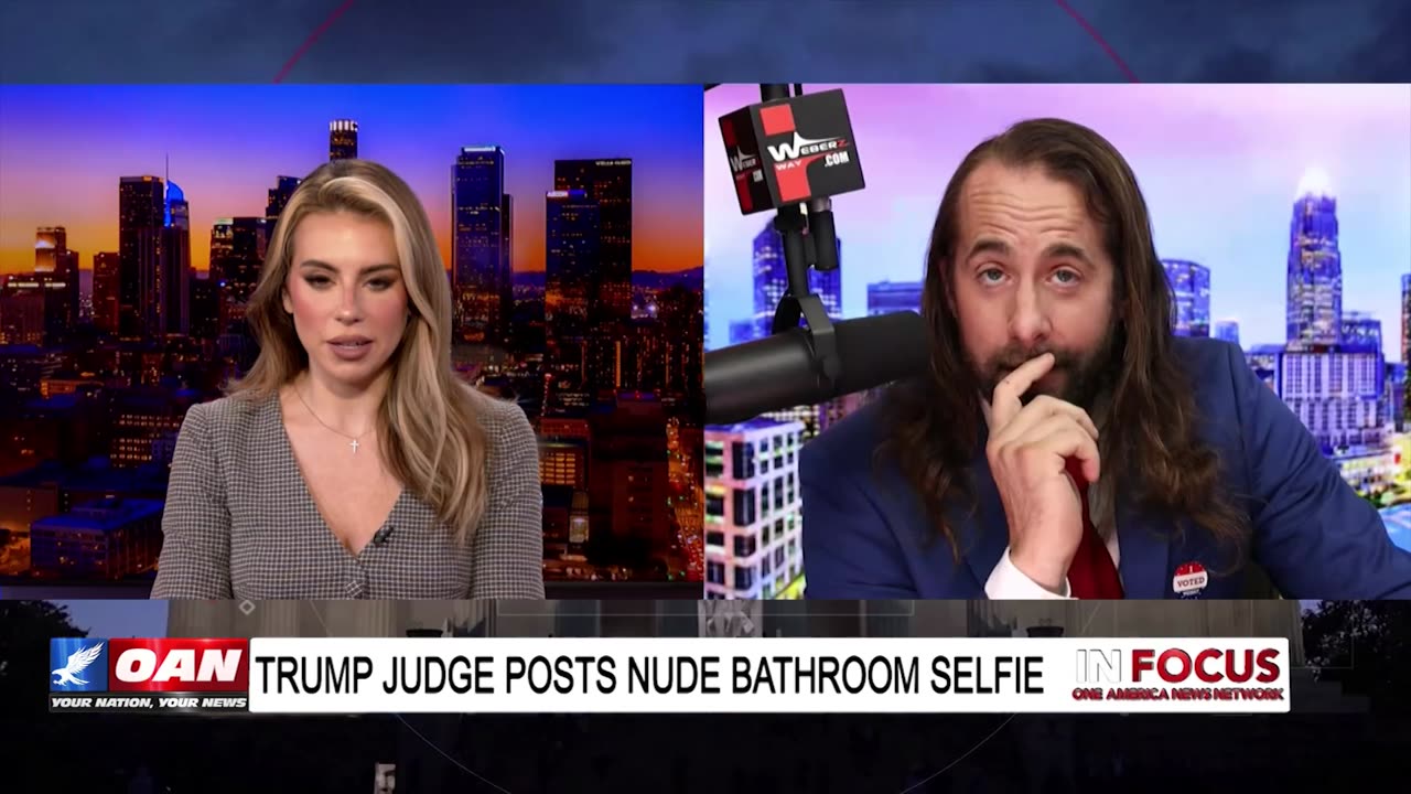 Trump Judge Posts Nude Bathroom Selfie – One America News Network