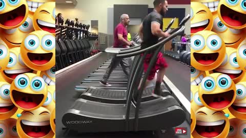 The fastest men on treadmill 40km/h