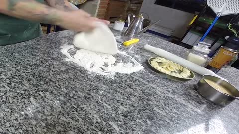 aula - 50 Pizza Doce Cremma Pasticcera e Banana