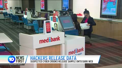 Medibank Hackers Release Customer Data To Dark Web | 10 News First