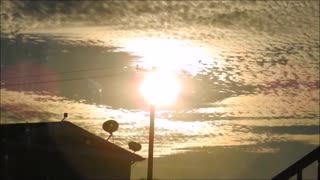 Amazing Time Lapse of the Sun and Clouds Over the Entire Day