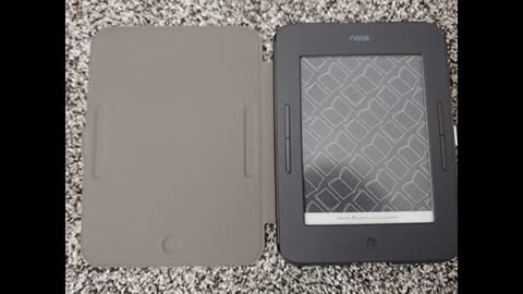 Review: Fintie SlimShell Case for Nook GlowLight 3, Ultra Thin and Lightweight PU Leather Prote...