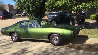 1968 GTO Redline Tires