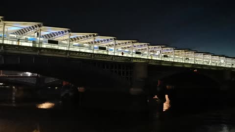 Thames at night!