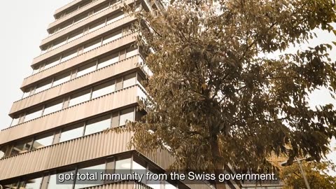 A Suíça concedeu imunidade diplomática ao Fórum Econômico Mundial.
