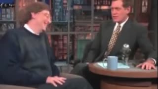 Bill Gates explaining the internet to a skeptical David Letterman (1995)
