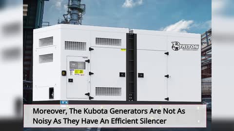 Kubota Diesel Generator For Sale