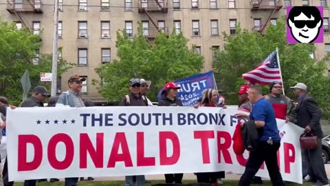 Black Patriots For Trump Rally in the South Bronx