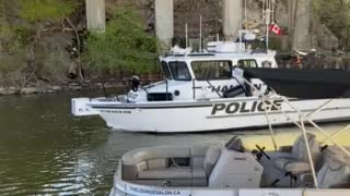 Police patrol boat