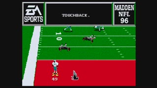 Madden96 (Sega Genesis) Dolphins vs Falcons Part3