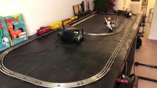 My 35 year old Lionel train set !