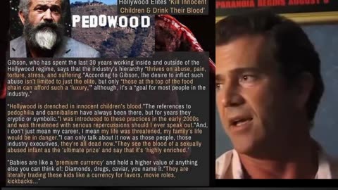 Mel Gibson: Pedowood