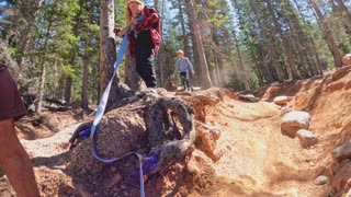 30 Degrees Off Camber Jeep Gladiator - Extreme Jeep Trail - Eagle Rock