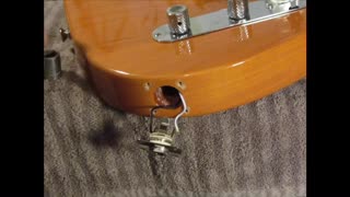 Repairing An Output Jack on a Solid Body Guitar