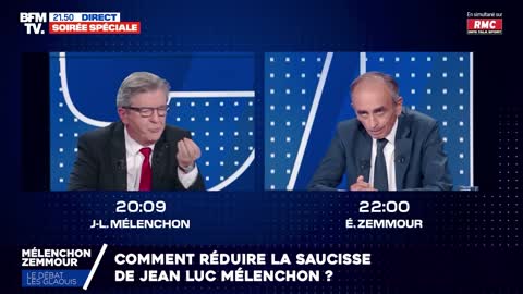 Débat Mélenchon VS Zemmour [YTP FR]