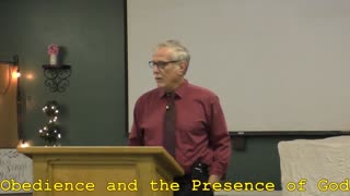 Obedience and the Presence of God