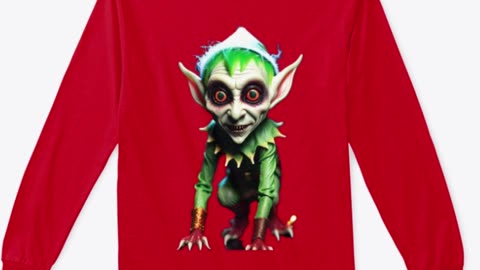 Creepy Elf by Teetotal Apparel