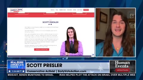 Scott Presler promotes new voter registration app