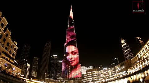 JAWAN LAUNCH @ BURJ KHALIFA