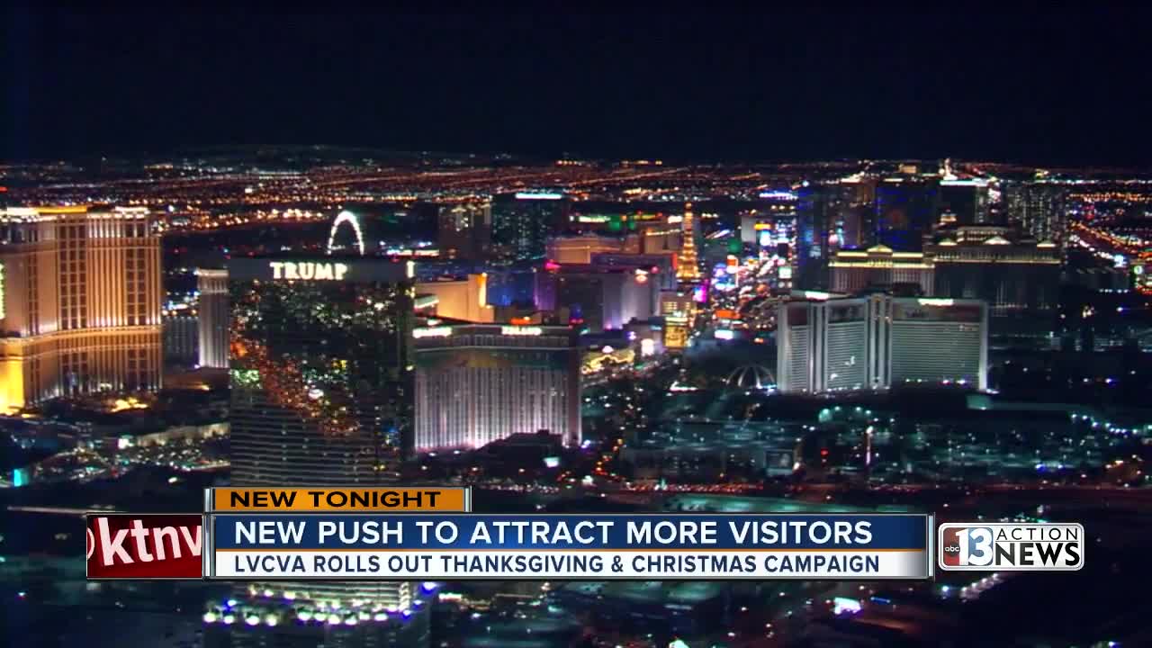 Las Vegas rolls out new ad campaign to attract visitors during Thanksgiving and Christmas