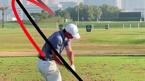 Rory Mcilroy Tracer #golf #rory #mcilroy #tracershot #swing #driver #green #fairway #trainingday