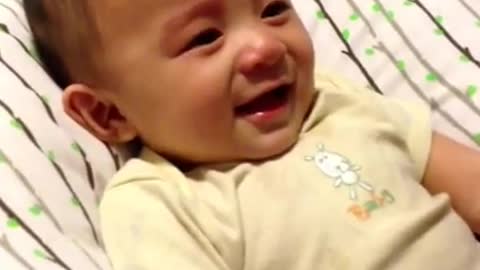 Baby laugh dog cry cat meowing
