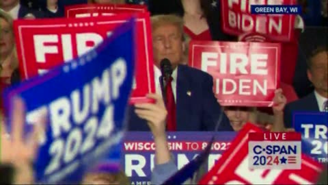 President Trump Cameras, why don't you just turn around, show the extent of this crowd