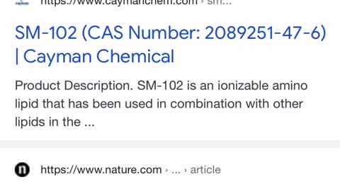 SM-102 in the Moderna Covid Vaccine