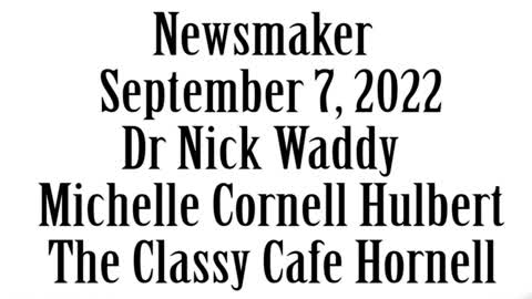 Wlea Newsmaker, September 7, 2022, Dr Nick Waddy