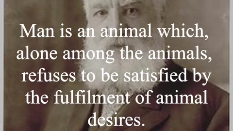 Alexander Graham Bell Quote - Man is an animal which... #quotes