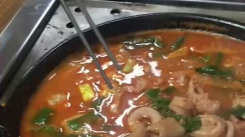 Korea Yesan Pork Tripe Hot Pot