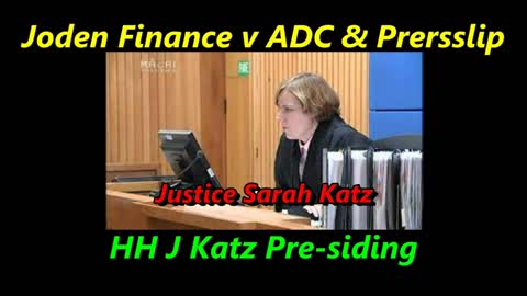 Joden Finance v Auckland District Court - Sarah Katz - 8 December 2020 AHC - Part 1 of 4