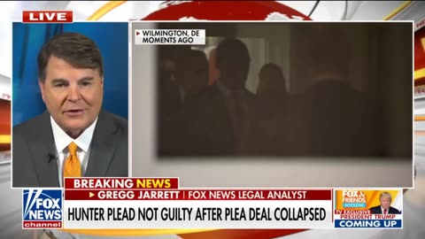 Gregg Jarrett Reveals Hunter Biden's Legal Troubles on Fox News!