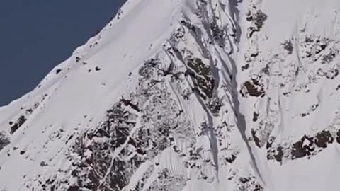 How about this mountain seam route # snowboarding #dou popular