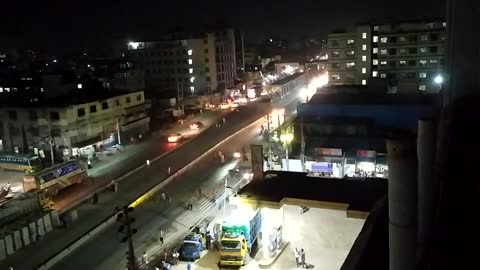 Dhaka Bangladesh main road