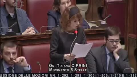 On. Tiziana Ciprini denuncia i Rothschild e Mario Monti