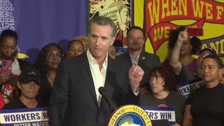 California Gov Gavin Newsome Signs Law to Raise Minimum Wage for Fast Food Workers to $20 Per Hour
