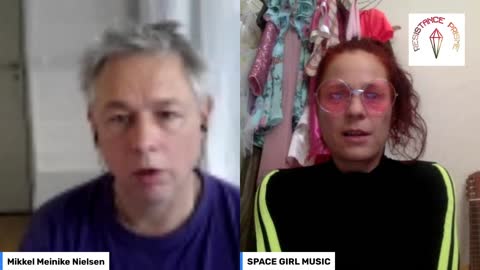 Mikkel and Artist singer Space Girl