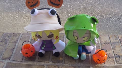 Trick or Treat fumo frogs