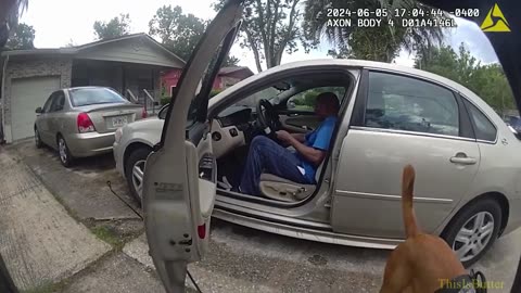 Jacksonville police release bodycam of officers and bloodhound locating a missing elderly male