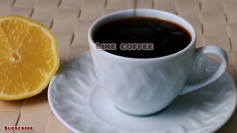 how to make lemon coffee | Espresso Coffee.